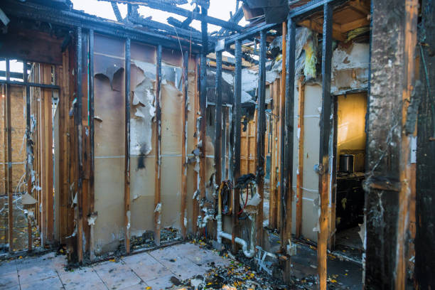 Professional Fire Damage Removal technician working in Doniphan, MO